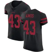 Men's Elite Adrian Amos San Francisco 49ers Black Alternate Vapor Untouchable Jersey