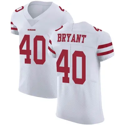 Men's Elite Austin Bryant San Francisco 49ers White Vapor Untouchable Jersey