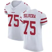 Men's Elite Nesta Jade Silvera San Francisco 49ers White Vapor Untouchable Jersey