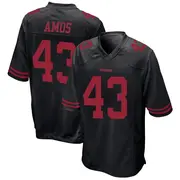 Men's Game Adrian Amos San Francisco 49ers Black Alternate Jersey