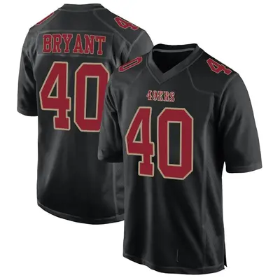 Men's Game Austin Bryant San Francisco 49ers Black Fashion Jersey