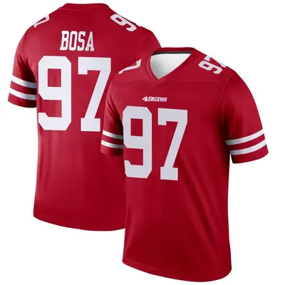 Men's Legend Nick Bosa San Francisco 49ers Scarlet Jersey