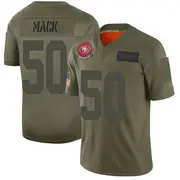 Men's Limited Alex Mack San Francisco 49ers Camo 2019 Salute to Service Jersey