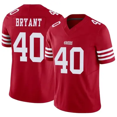 Men's Limited Austin Bryant San Francisco 49ers Scarlet Vapor F.U.S.E. Jersey