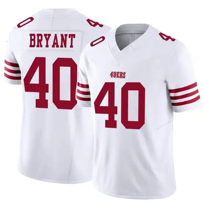 Men's Limited Austin Bryant San Francisco 49ers White Vapor F.U.S.E. Jersey