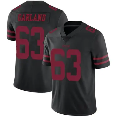 Men's Limited Ben Garland San Francisco 49ers Black Alternate Vapor Untouchable Jersey