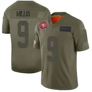 Men's Limited Brayden Willis San Francisco 49ers Camo 2019 Salute to Service Jersey