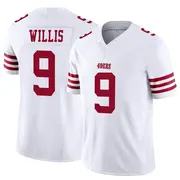 Men's Limited Brayden Willis San Francisco 49ers White Vapor F.U.S.E. Jersey