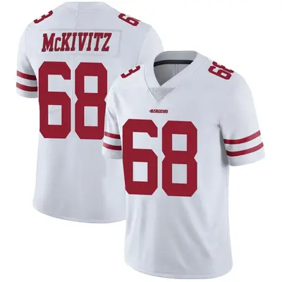 Men's Limited Colton McKivitz San Francisco 49ers White Vapor Untouchable Jersey