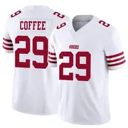 Men's Limited Glen Coffee San Francisco 49ers White Vapor F.U.S.E. Jersey