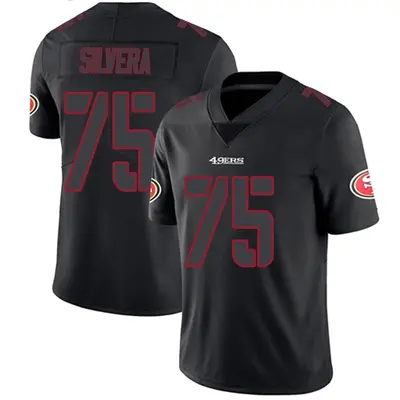 Men's Limited Nesta Jade Silvera San Francisco 49ers Black Impact Jersey