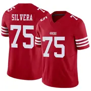 Men's Limited Nesta Jade Silvera San Francisco 49ers Scarlet Vapor F.U.S.E. Jersey