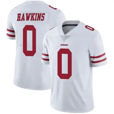 Men's Limited Taylor Hawkins San Francisco 49ers White Vapor Untouchable Jersey