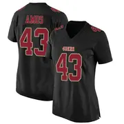 Women's Game Adrian Amos San Francisco 49ers Black Fashion Jersey