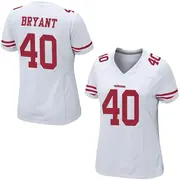 Women's Game Austin Bryant San Francisco 49ers White Jersey