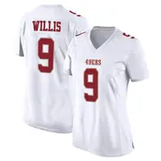 Women's Game Brayden Willis San Francisco 49ers White Fashion Jersey