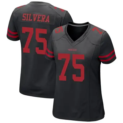 Women's Game Nesta Jade Silvera San Francisco 49ers Black Alternate Jersey