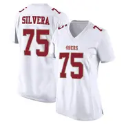 Women's Game Nesta Jade Silvera San Francisco 49ers White Fashion Jersey