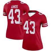 Women's Legend Adrian Amos San Francisco 49ers Scarlet Jersey