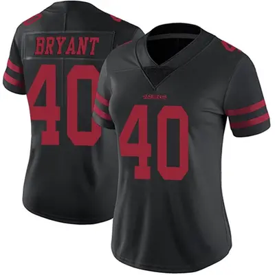 Women's Limited Austin Bryant San Francisco 49ers Black Alternate Vapor Untouchable Jersey