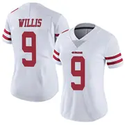 Women's Limited Brayden Willis San Francisco 49ers White Vapor Untouchable Jersey