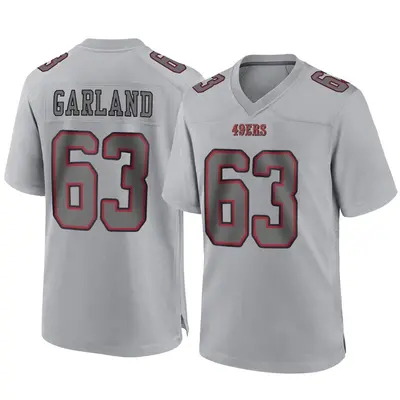 Youth Game Ben Garland San Francisco 49ers Gray Atmosphere Fashion Jersey