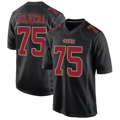 Youth Game Nesta Jade Silvera San Francisco 49ers Black Fashion Jersey