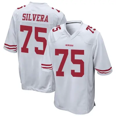 Youth Game Nesta Jade Silvera San Francisco 49ers White Jersey