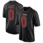 Youth Game Russell Gage San Francisco 49ers Black Fashion Jersey