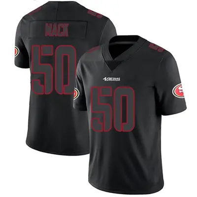 Youth Limited Alex Mack San Francisco 49ers Black Impact Jersey