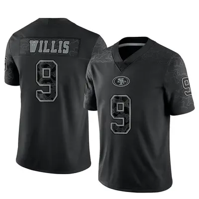 Youth Limited Brayden Willis San Francisco 49ers Black Reflective Jersey