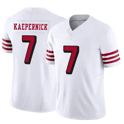 Youth Limited Colin Kaepernick San Francisco 49ers White Alternate Vapor F.U.S.E. Jersey