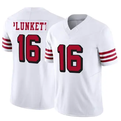 Youth Limited Jim Plunkett San Francisco 49ers White Alternate Vapor F.U.S.E. Jersey