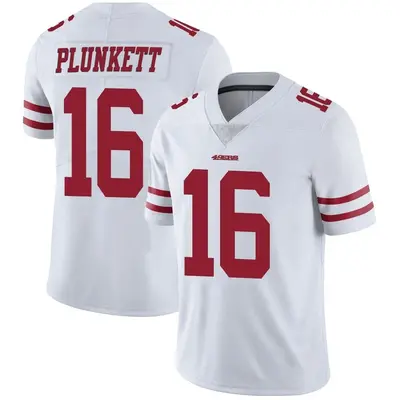 Youth Limited Jim Plunkett San Francisco 49ers White Vapor Untouchable Jersey