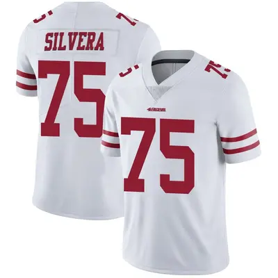 Youth Limited Nesta Jade Silvera San Francisco 49ers White Vapor Untouchable Jersey