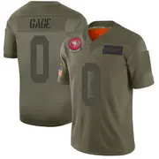 Youth Limited Russell Gage San Francisco 49ers Camo 2019 Salute to Service Jersey